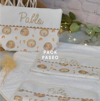 Pack paseo hecho a mano